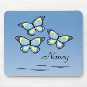 Alfombrillas de ratón personalizadas con mariposas