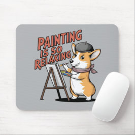 Alfombrillas Para Ratón De Artista De Corgi, La Pi
