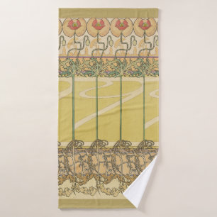 Alfonse Mucha Amapolas Papel Pintado Floral Art No