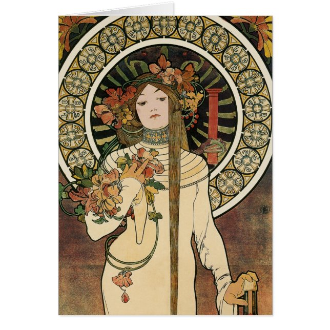 Alfonse Mucha Trappistine Nouveau (Frente)