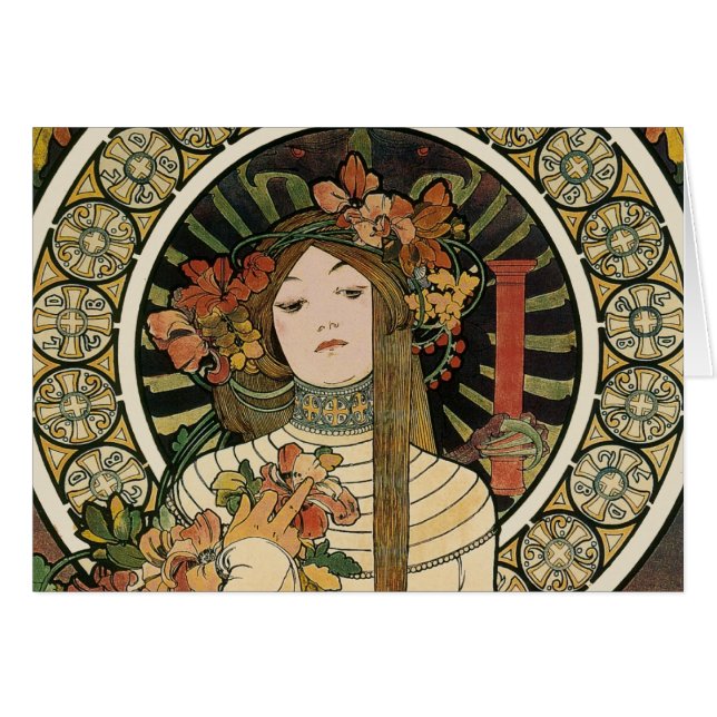 Alfonse Mucha Trappistine Nouveau (Anverso (Horizontal))