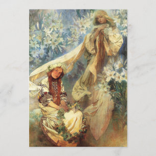 Alfonso Mucha Madonna de las invitaciones de los