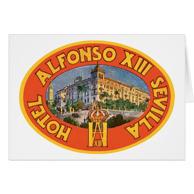 Alfonso XIII Hotel Sevilla (Anverso (Horizontal))