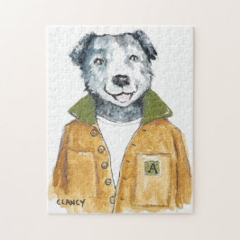 Alfred el rompecabezas del perro del ganado