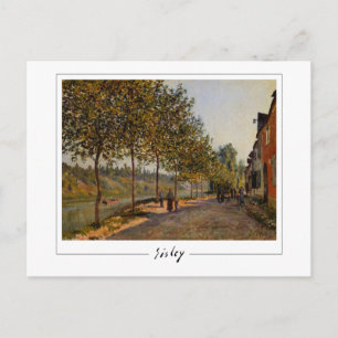 Alfred Sisley #14 - Tarjeta postal de arte fino