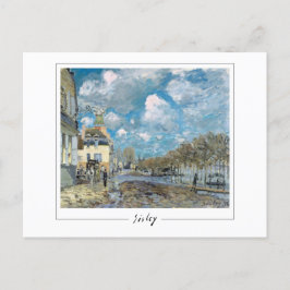 Alfred Sisley #316 - postal Bella Artes