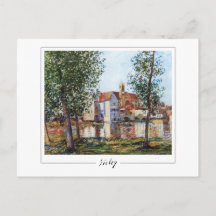 Alfred Sisley #579 - Tarjeta postal de arte fino