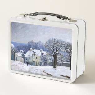 Alfred Sisley - Place Chenil en Marly, efecto de n