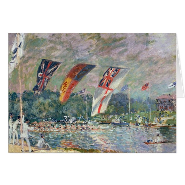 Alfred Sisley | Regatta en Molesey (Anverso (Horizontal))