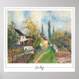 Alfred Sisley Zedign Poster de arte #15