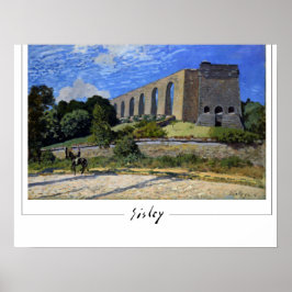 Alfred Sisley Zedign Poster de arte #16