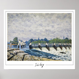 Alfred Sisley Zedign Poster de arte #3