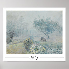 Alfred Sisley Zedign Poster de arte #8