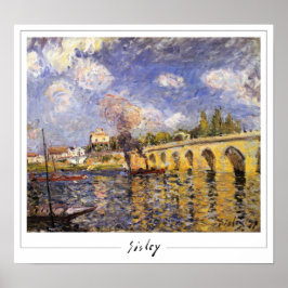 Alfred Sisley Zedign Poster de arte #90