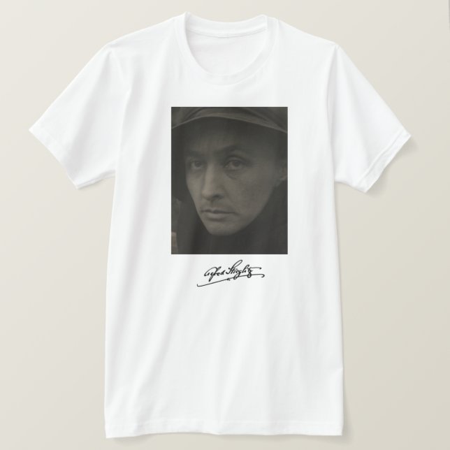 Alfred Stieglitz: camiseta de Georgia O'Keeffe 192 (Anverso del diseño)