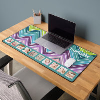 10 Foto Colorful ZigZag Personalizada