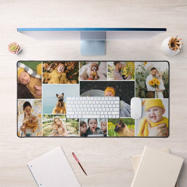 Alfrombrillas De Escritorio 12 Collage de fotos Haga su Propio (Oficina 1)