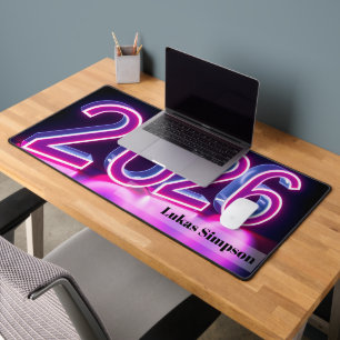 Alfrombrillas De Escritorio 2026 Neon Futurista Cyberpunk Gaming
