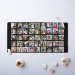 Alfrombrillas De Escritorio 45 Collage de fotos - 5 filas 9 columnas - negro<br><div class="desc">Este divertido fotomontaje incluye un lugar para 45 fotos. La cuadrícula incluye una cuadrícula de fotos cuadradas con mucho espacio para añadir tus fotos favoritas de los fiestas. Las fotos cuadradas funcionan mejor con esta plantilla. Un área en el medio se puede usar para que se recuerde un nombre de...</div>