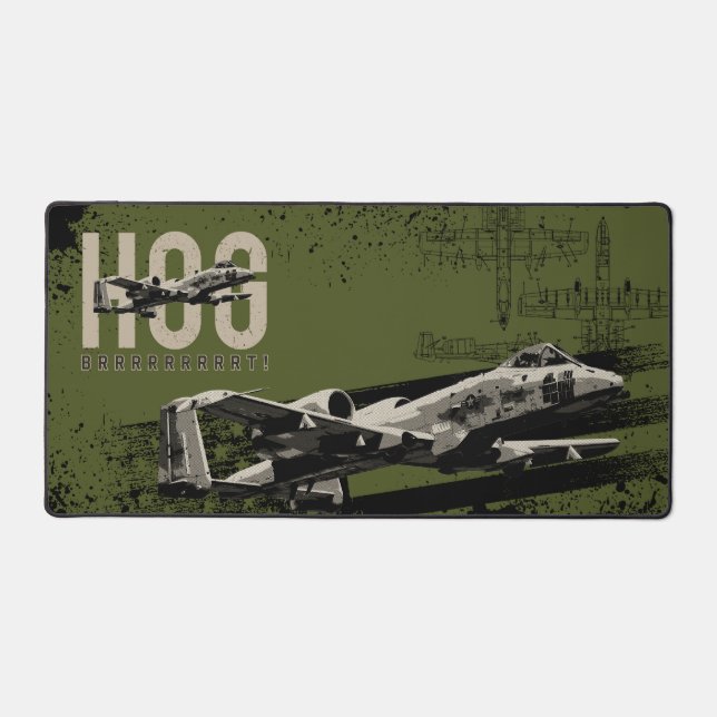 Alfrombrillas De Escritorio A-10 Hog: Air Power (Anverso)