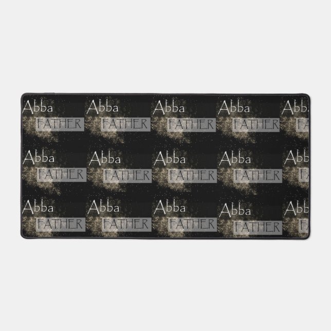 Alfrombrillas De Escritorio Abba Father Desk Mat (Anverso)