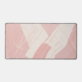 Alfrombrillas De Escritorio Abstracto Rosa Minimalista