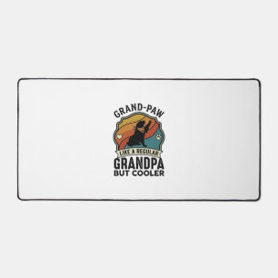 Alfrombrillas De Escritorio Abuelo Pata Abuelo Perro Retro Atardecer Bandana_1
