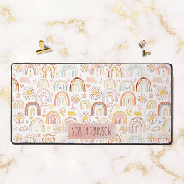 Alfrombrillas De Escritorio Abundantes arbustos coloridos y flores de margarit