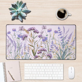 Alfrombrillas De Escritorio Acuarela Púrpura Flor silvestre