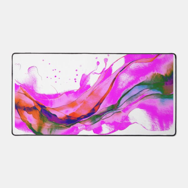 Alfrombrillas De Escritorio acuarelas rosadas (Anverso)