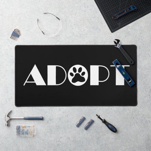 Alfrombrillas De Escritorio Adoptar perro de pata (Puesto de trabajo)