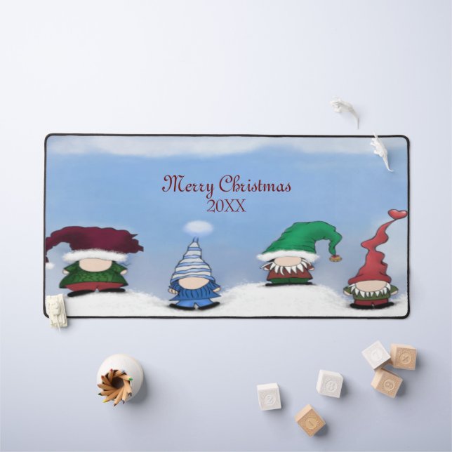 Alfrombrillas De Escritorio Adorable Gnome Posse (Mesa para niños)