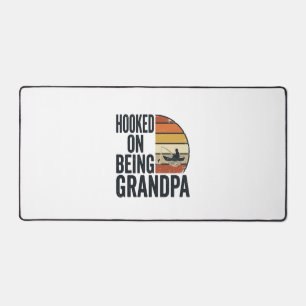 Alfrombrillas De Escritorio Aficionado a ser abuelo Pesca Diseño vectorial ret
