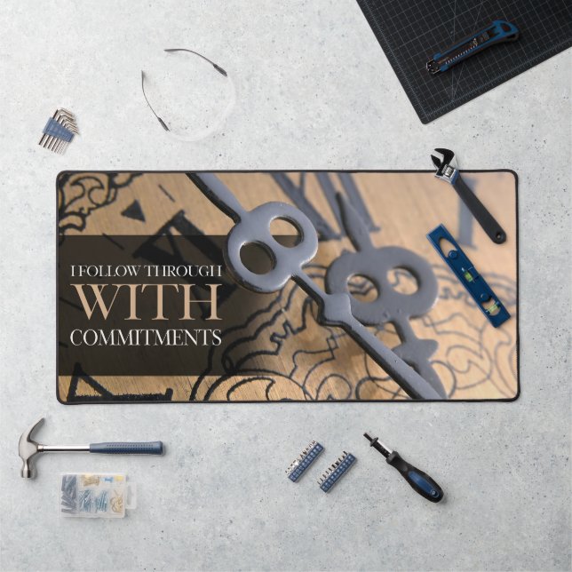 Alfrombrillas De Escritorio Afirmación de motivación "yo sigo" (Puesto de trabajo)