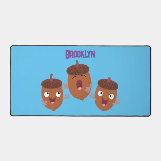 Alfrombrillas De Escritorio Agradables bellotas cantando personalizado para lo (Anverso)