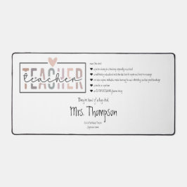 Alfrombrillas De Escritorio Agradecimiento a los profesores de la escuela de m