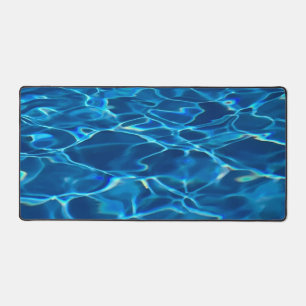 Alfrombrillas De Escritorio Agua de la piscina azul oscura