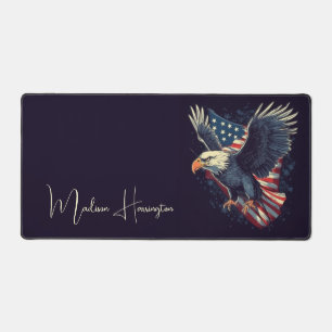 Alfrombrillas De Escritorio Águila Americana Nombre Personalizado