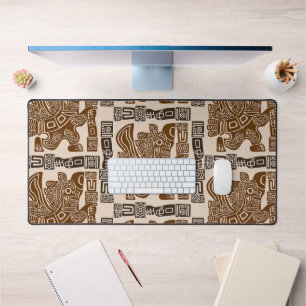 Alfrombrillas De Escritorio Águila azteca guerrera arte tribal antiguo