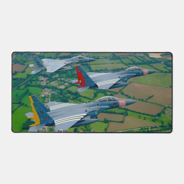 Alfrombrillas De Escritorio Águila de HUELGA F-15E y Águila F-15C (Anverso)