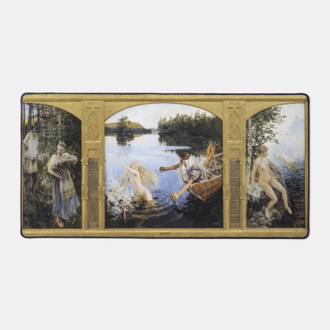 Alfrombrillas De Escritorio Akseli Gallen-Kallela - Aino Myth (Anverso)