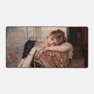 Alfrombrillas De Escritorio Albert Edelfelt - La Parisienne / Virginie