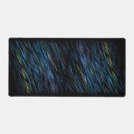 Alfrombrillas De Escritorio Alfombra de escritorio 1 Pintura de luz azul turqu