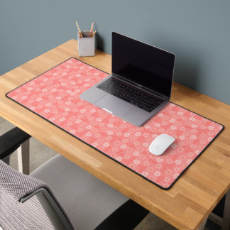 Alfrombrillas De Escritorio Alfombra de escritorio con pétalos rosados florale