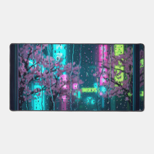 Alfrombrillas De Escritorio Alfombra de escritorio de Tokio Cyberpunk 
