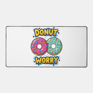 Alfrombrillas De Escritorio Alfombra de escritorio Donut Worry