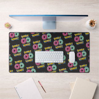 Alfrombrillas De Escritorio Alfombra de escritorio Donut Worry
