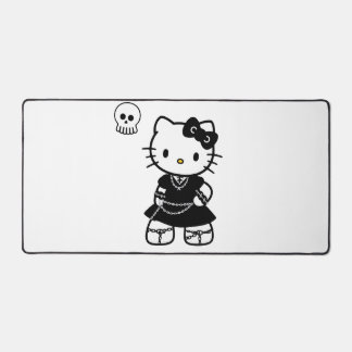 Alfrombrillas De Escritorio Alfombra de escritorio estética Emo - Gatita Kawai