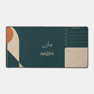 Alfrombrillas De Escritorio Alfombra de escritorio geométrica MAZEN personaliz