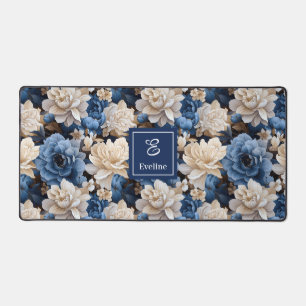 Alfrombrillas De Escritorio Alfombra de escritorio personalizada Flores de mar